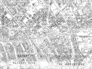 Some historical maps of Clerkenwell Green and surrounding areas